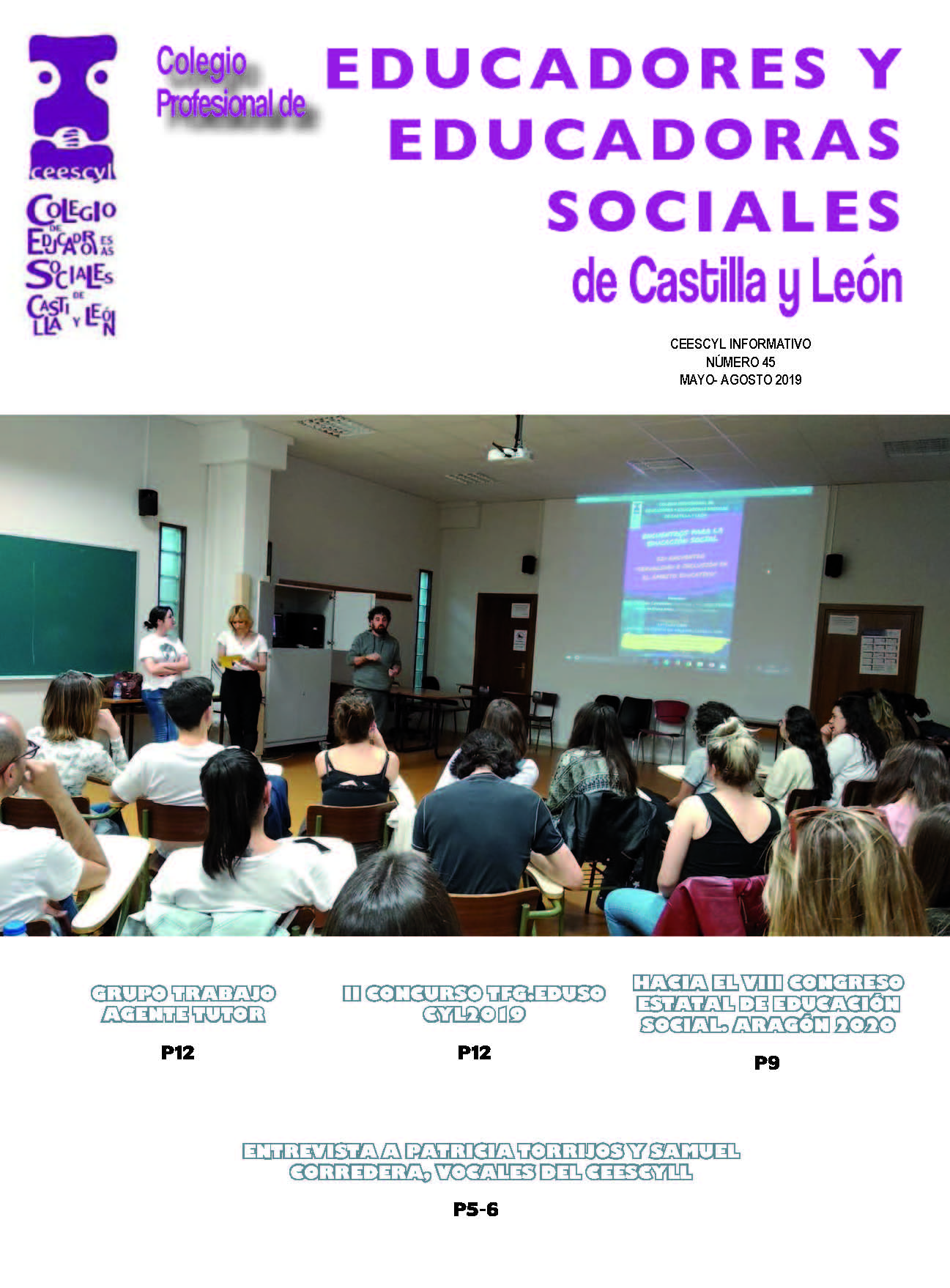 BOLETÍN INFORMATIVO DEL CEESCYL Nº 45. MAYO-AGOSTO 2019
