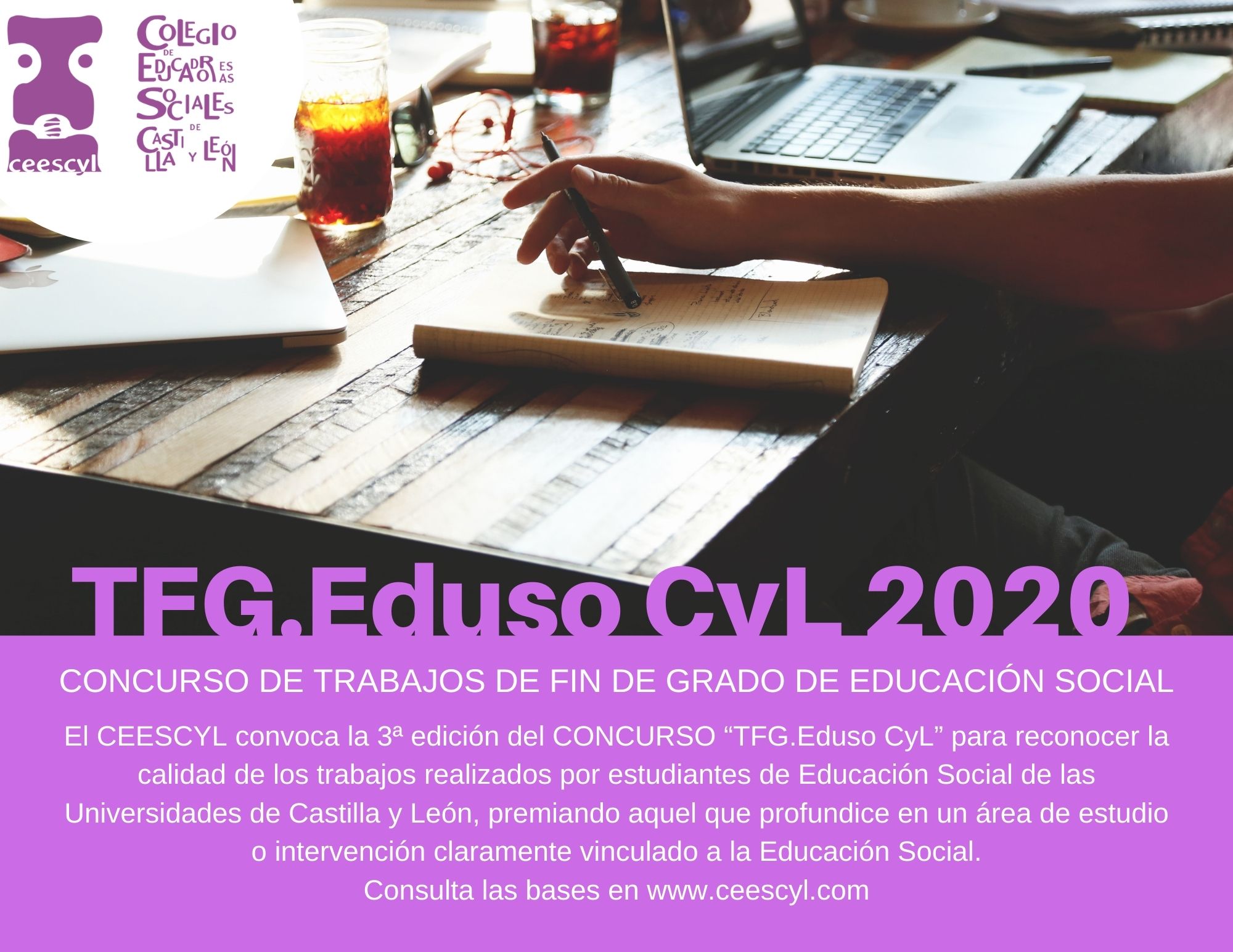 III CONCURSO TRABAJOS FIN DE GRADO CEESCYL - "TFG. EDUSO CYL 2020"